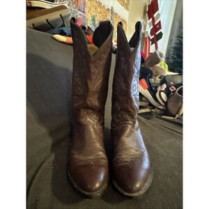 Justin Vintage Western Cowboy Boots‎ Men's Size 9 EE